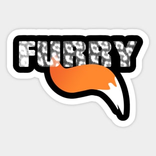 Furry Sticker